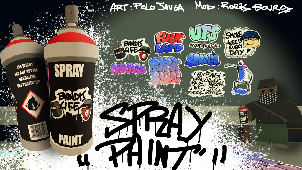 [UPDATE!] Spray Paint Emerite Studio